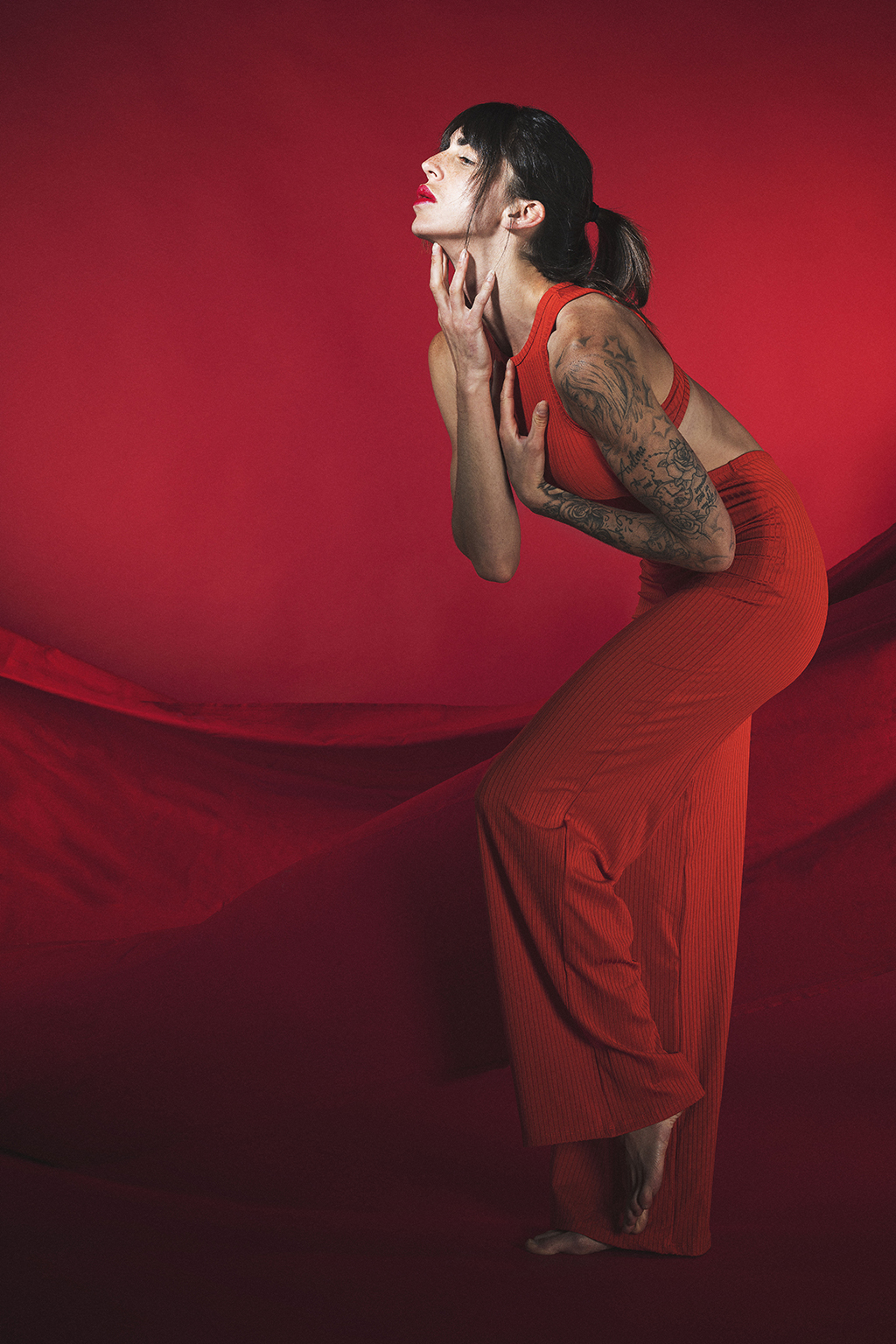 Portrait studio couleur