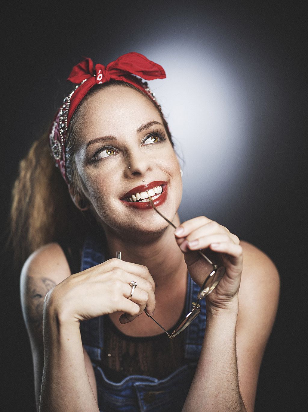 Portrait vintage studio