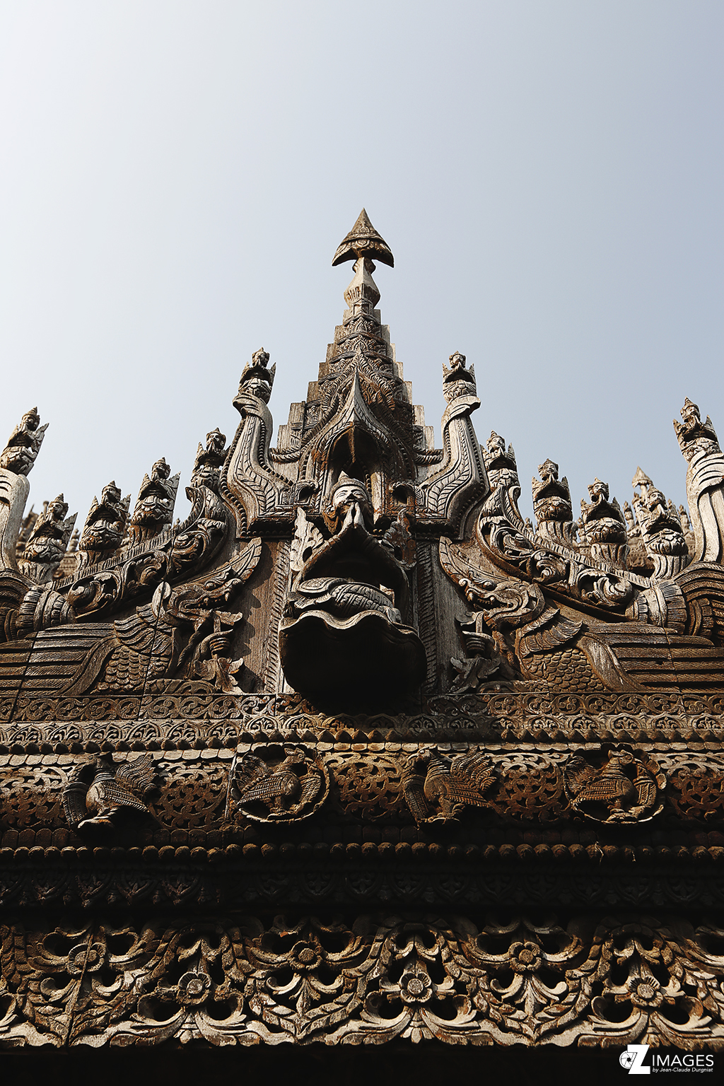 Monastère Shwenandaw - Mandalay
