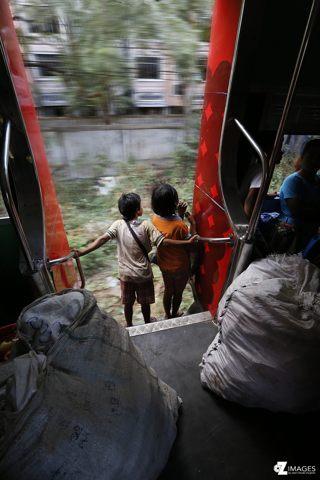 Le train circulaire - Rangoon (Yangon)