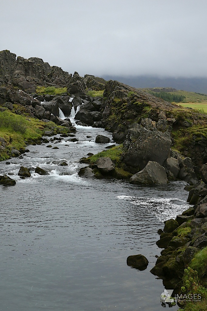 Drekkingarhylur à Þingvellir