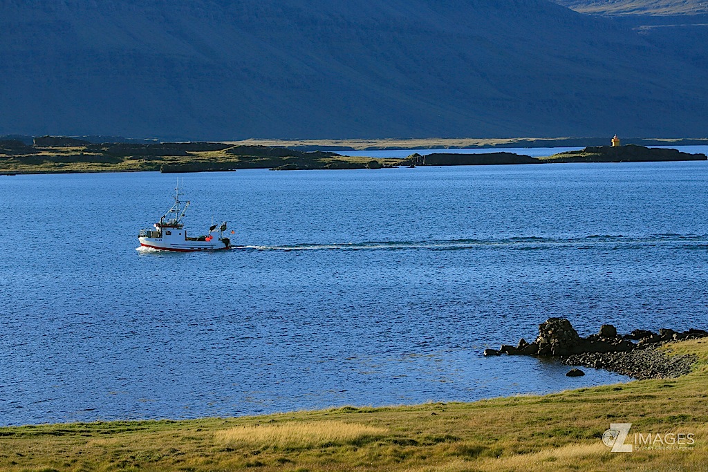 Entrée au port de Djúpivogur