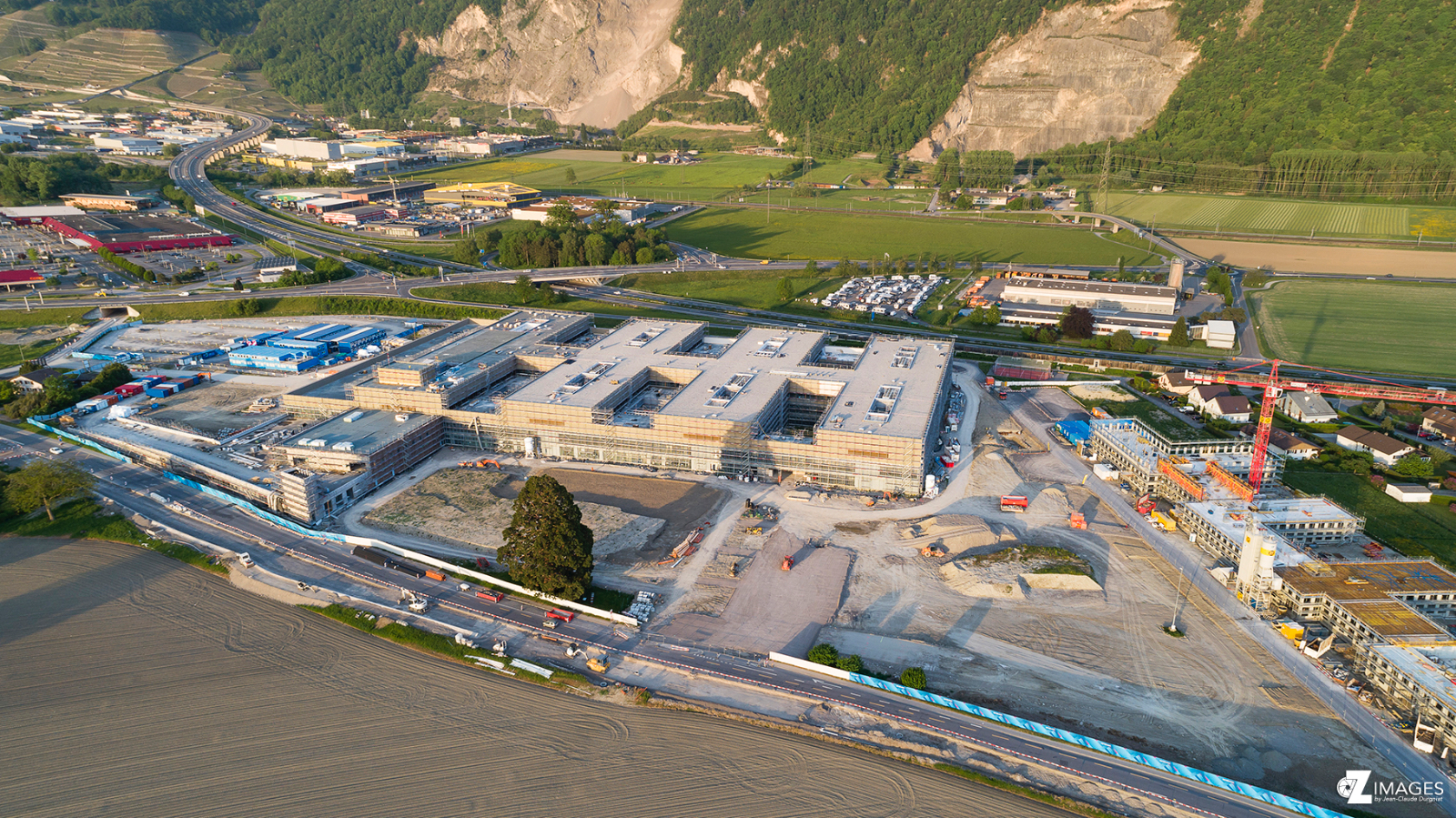 Chantier de l'Hôpital Riviera-Chablais