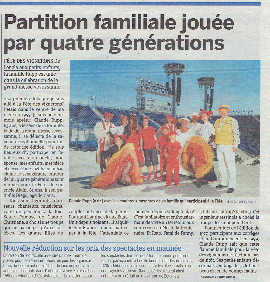 Article dans le 20minutes