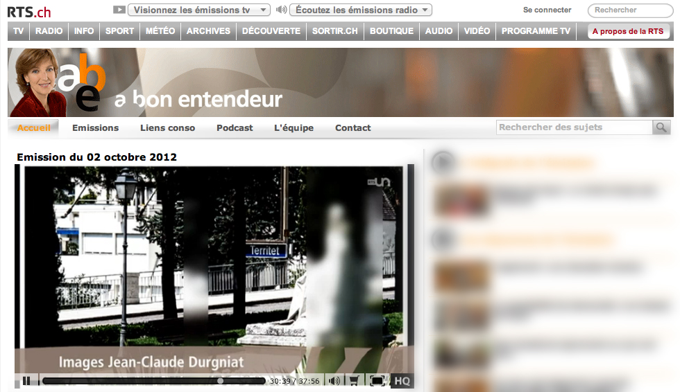 RTS 1 | A bon entendeur